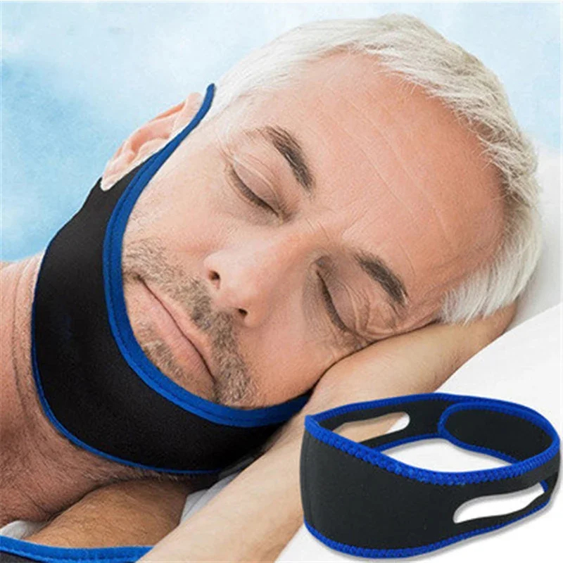 Lifting Belt - 1 Verstellbarer Anti-Schnarch-Gürtel, Kinnstützgürtel, Gesichtsstraffungs- und