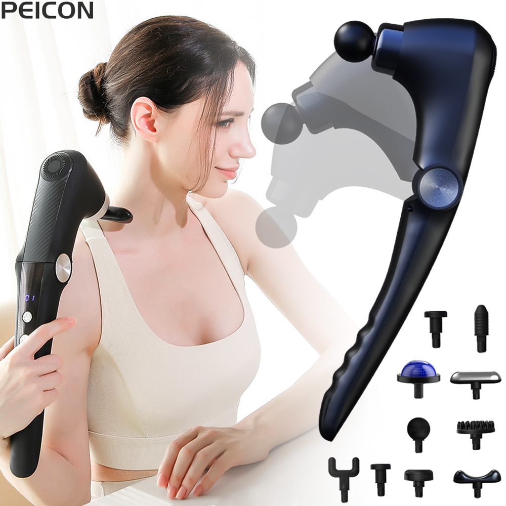 Crossfit Machine - Faszien-Massagepistole, Schultermassagegerät, elektrische Muskelmassagegerät, Hochfrequenz-Körpermassage für