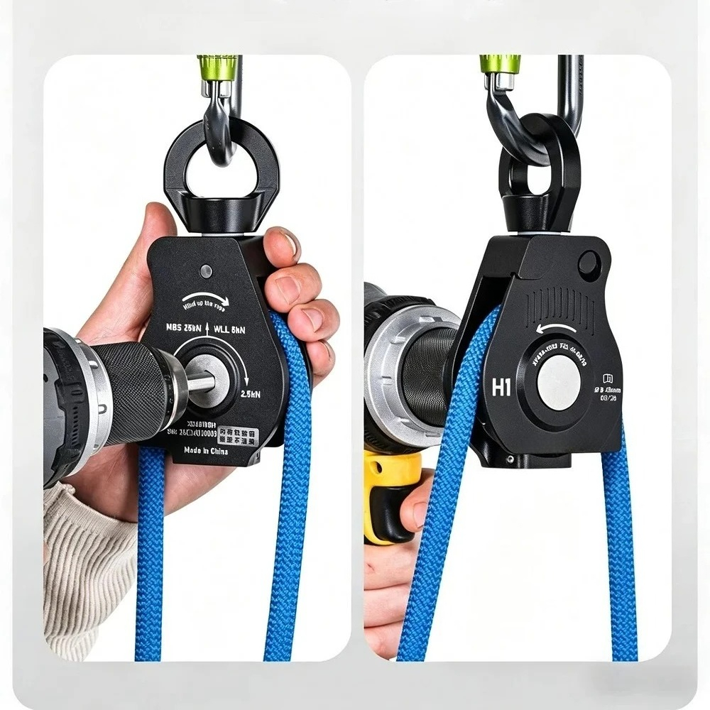 Rope Climb - Xinda Elektrischer Seilaufroller, Elektrischer Bohrer-Aufbewahrungsseil mit