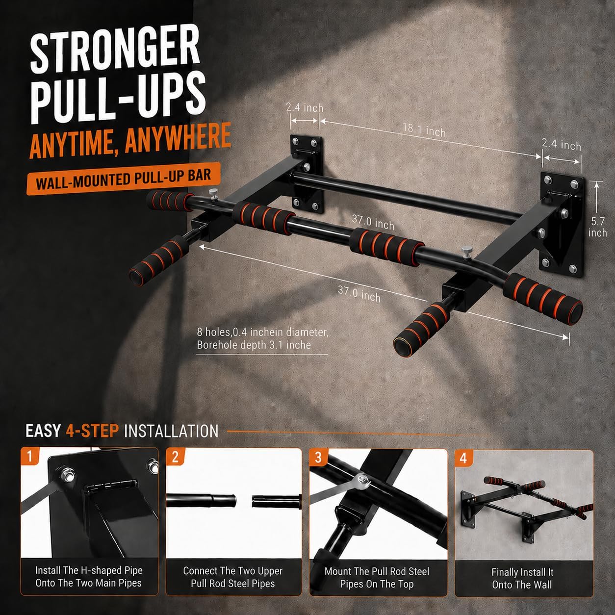 Klimmzugstange für das Heim-Fi – Pull Up Bar Bewertung und Preis