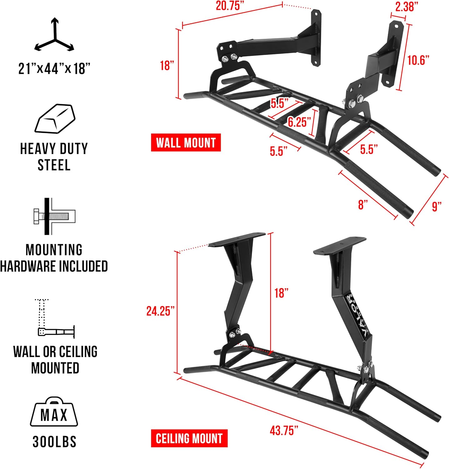 Klimmzugstange mit verschieden – Pull Up Bar Bewertung und Preis